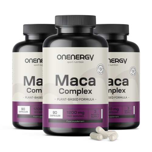 3x Complexe de Maca 1200 mg, ensemble 270 gélules