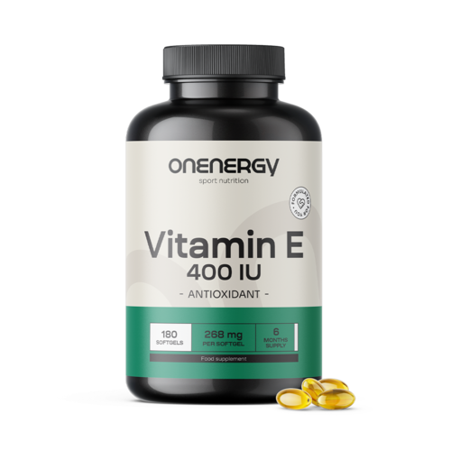 Vitamine E 400 ui, 180 gélules molles