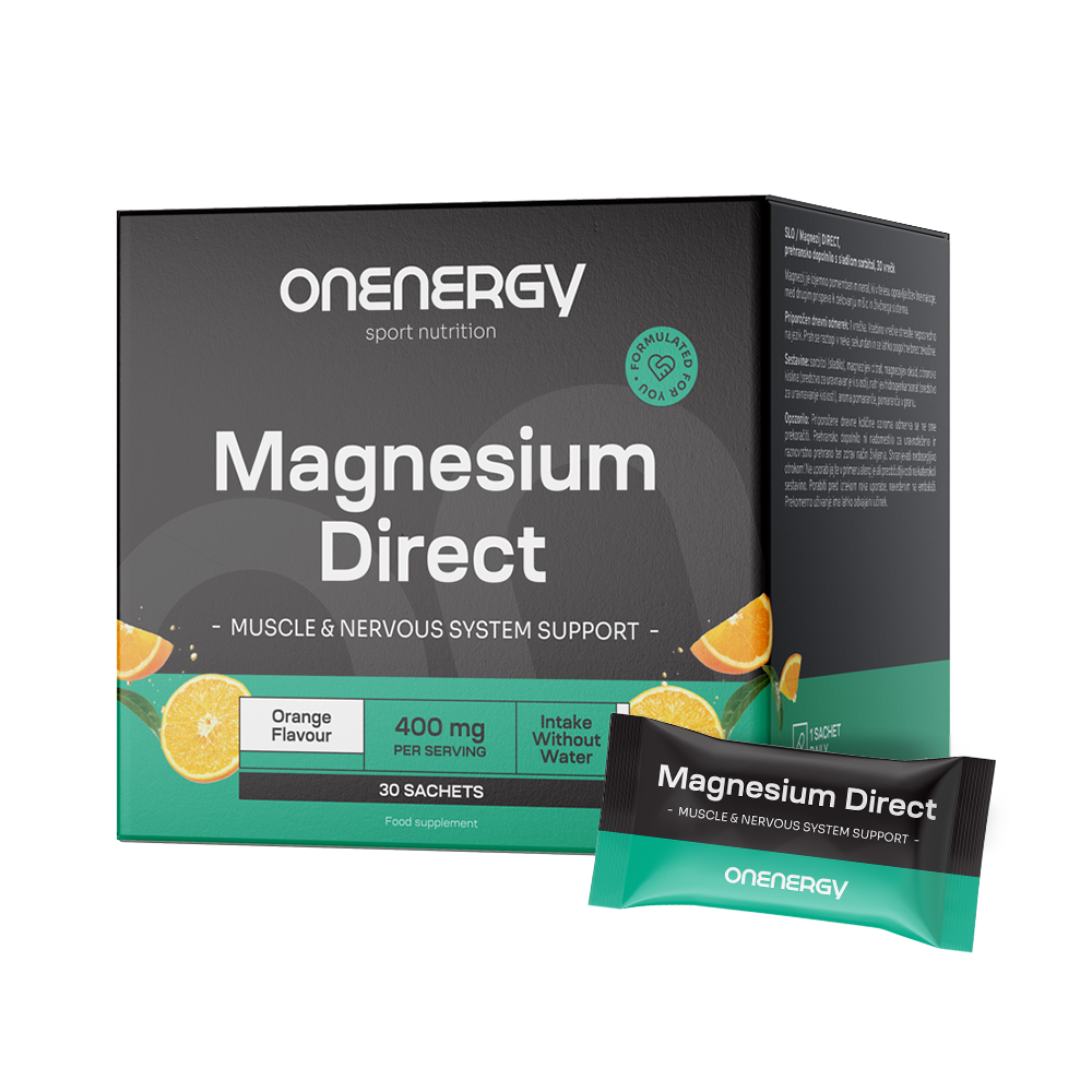 Magnésium DIRECT 400 mg.