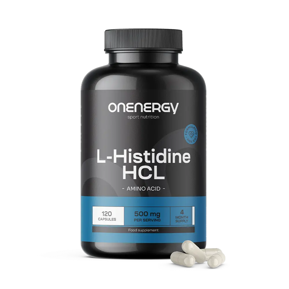 L-histidine HCL 500 mg
