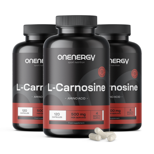 3x L-carnosine 1000 mg, ensemble 360 gélules