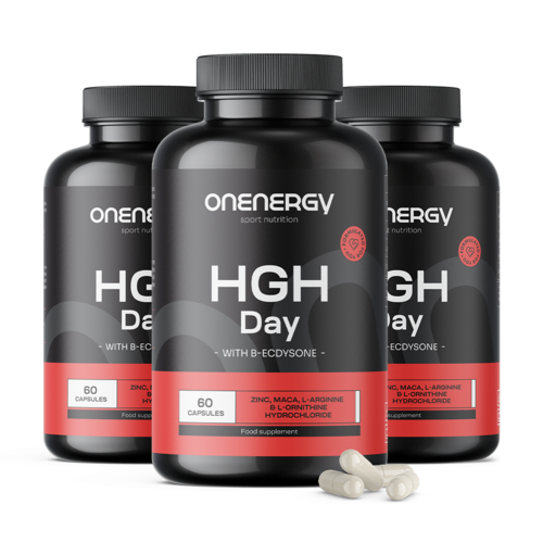 3x HGH Day – Natural HGH Booster, ensemble 180 gélules