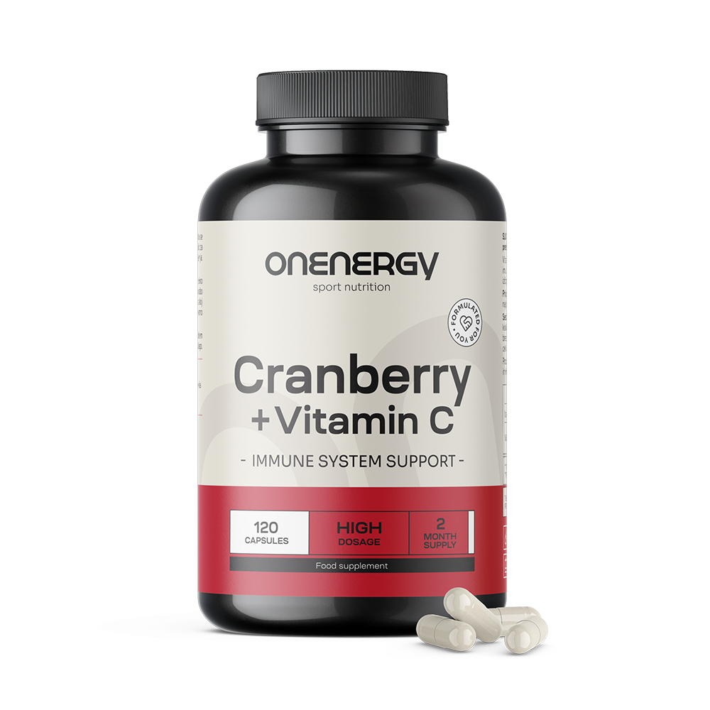 Canneberge avec de la vitamine C