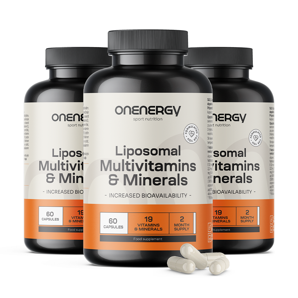 Les multivitamines et minéraux liposomiques