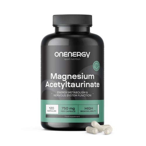 Acétyl taurinate Magnésium 750 mg, 120 gélules