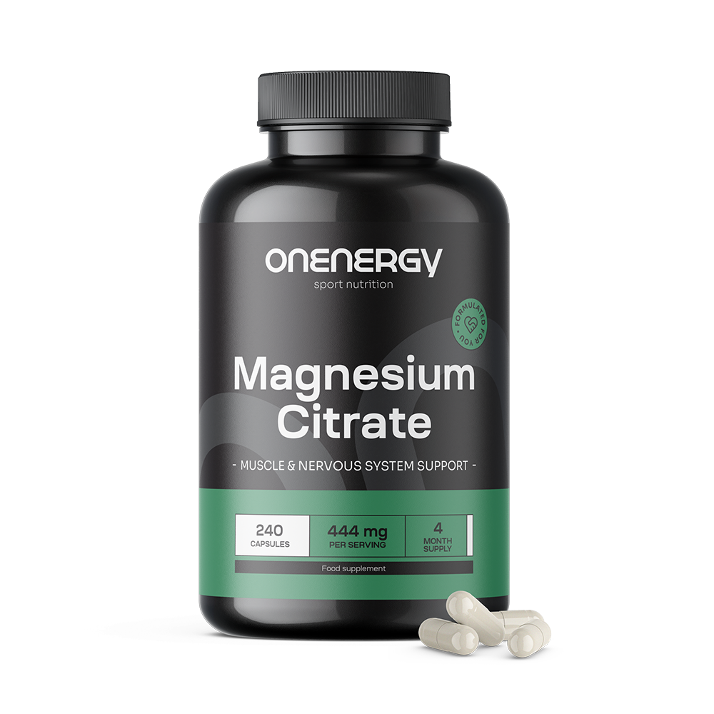 Citrate de magnésium 444 mg