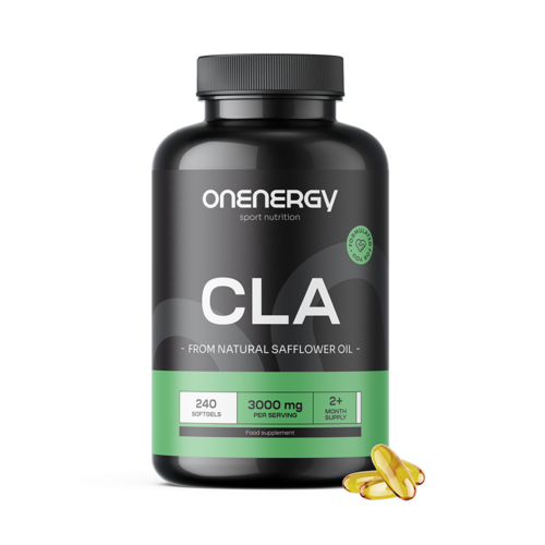 CLA 3000 mg – acide linoléique conjugué, 240 gélules molles