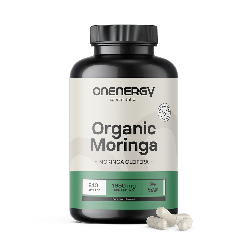 BIO Moringa en capsules 1650 mg.