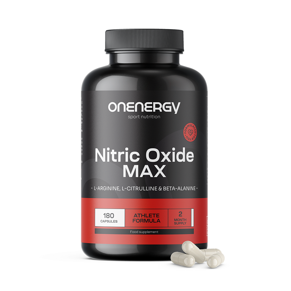 Nitric Oxide Max – un complexe à base d’arginine, de citrulline et de bêta-alanine