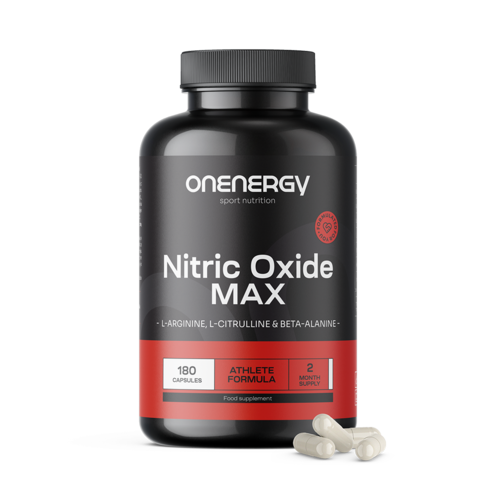 Nitric Oxide Max – un complexe à base d’arginine, de citrulline et de bêta-alanine, 180 gélules