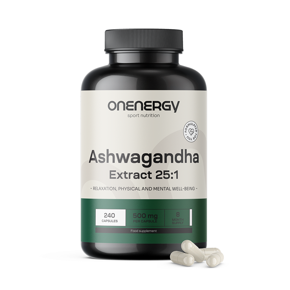 Ashwagandha 500 mg - extrait 25:1