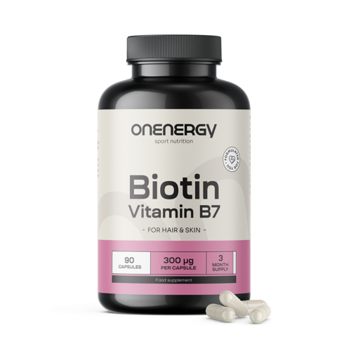 Biotine – vitamine B7, 90 gélules