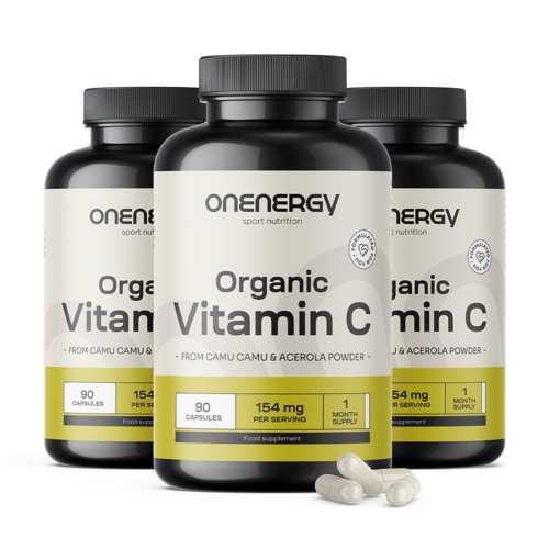 3x Vitamine C BIO, ensemble 270 gélules