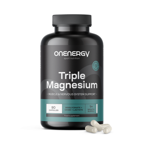 Magnésium triple, 90 gélules