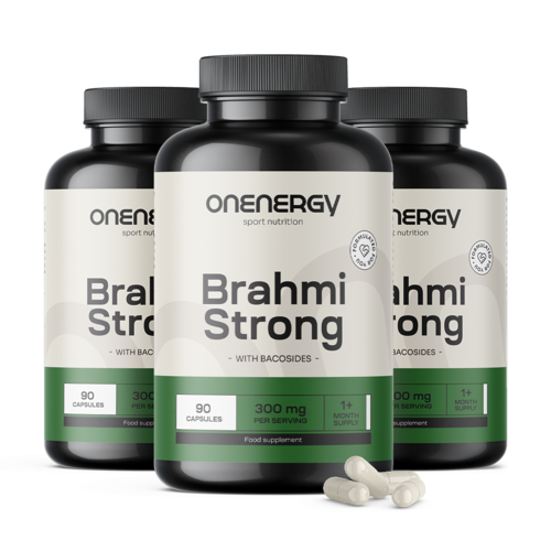 3x Brahmi Strong, ensemble 270 gélules