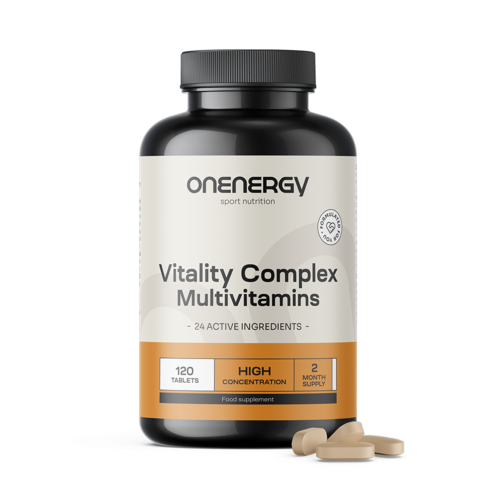 Vitality Complex – multivitamines, 120 comprimés
