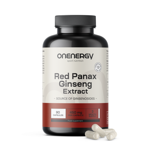 Ginseng rouge (Red Panax Ginseng) – extrait, 90 gélules