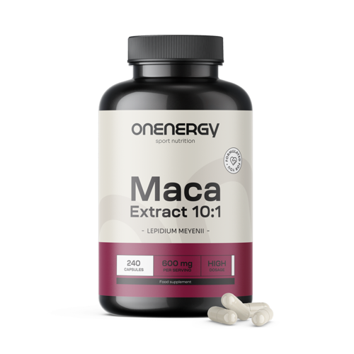 Maca – extrait 10:1, 240 gélules
