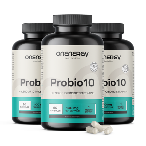 3x Probio10 – complexe de cultures microbiologiques, ensemble 180 gélules