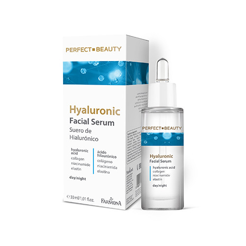Sérum pour le visage à l'acide hyaluronique.