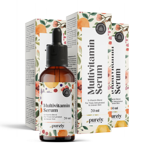 3x Sérum multivitaminé, ensemble 150 ml