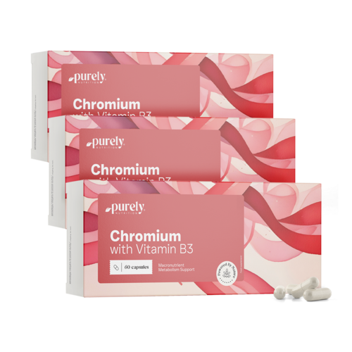 3x Chrome 200 µg, ensemble 180 gélules