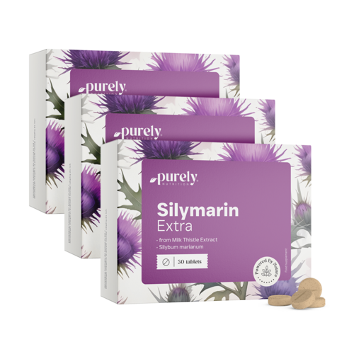 3x Silimarin Extra - Extrait de Chardon-Marie, ensemble 90 comprimés