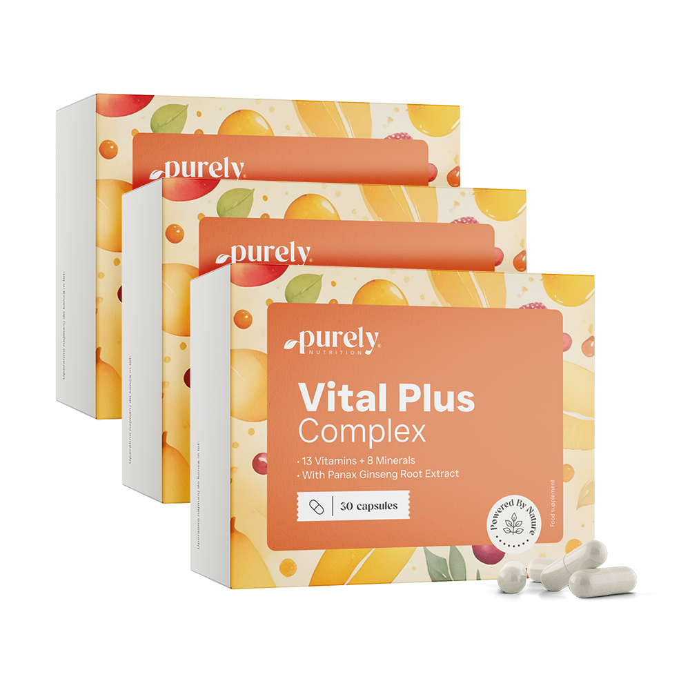 Vital Plus Complex - multivitamines et minéraux avec du ginseng