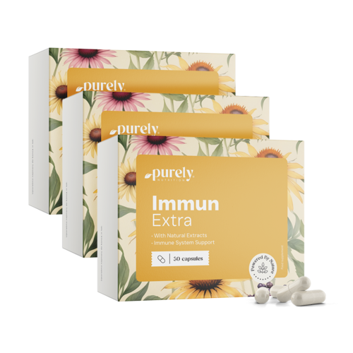 3x Immun Extra – pour le système immunitaire, ensemble 90 gélules