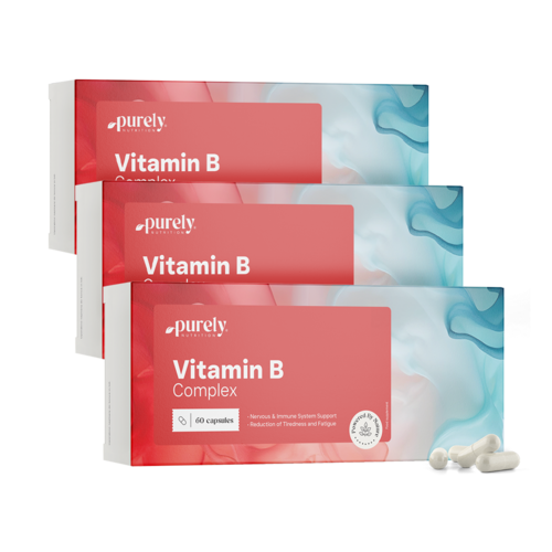 3x Vitamine B-complexe, ensemble 180 gélules