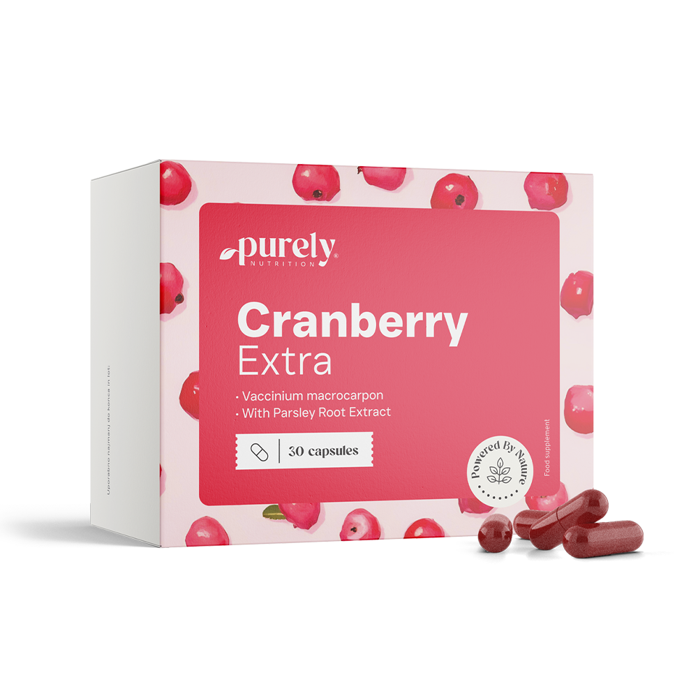 Cranberry Extra - extrait de canneberge et de persil.