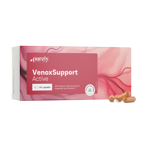 VenoxSupport Active – pour les jambes lourdes et fatiguées, 60 gélules