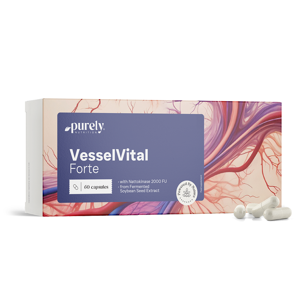 VesselVital Forte. L'essentiel pour les vaisseaux sanguins.