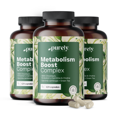 3x Metabolism Boost – Complexe de soutien métabolique, ensemble 360 gélules