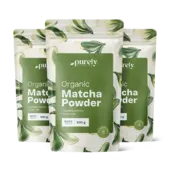 3x BIO Matcha en poudre, ensemble 300 g