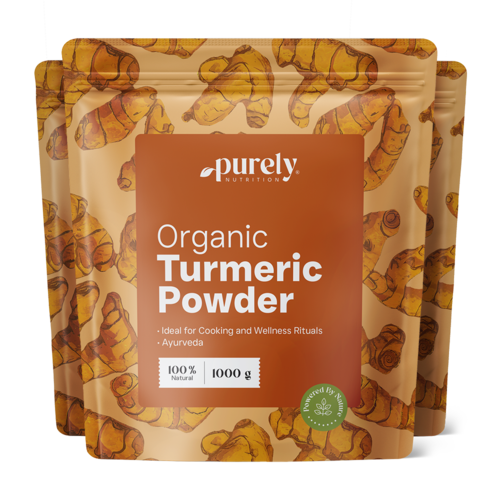3x Curcuma BIO en poudre, ensemble 3000 g
