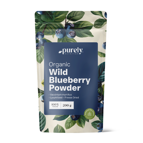 BIO Myrtilles sauvages en poudre, 200 g