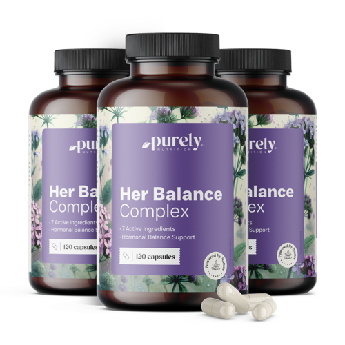 3x Her Balance – complexe pour l'équilibre féminin, ensemble 360 gélules