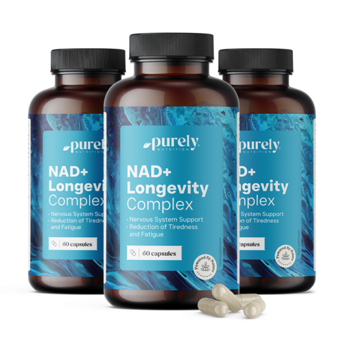 3x NAD+ Longevity Complex, ensemble 180 gélules