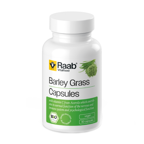 Herbe d'orge BIO + vitamine C.