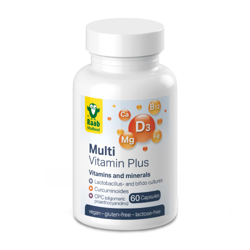Multivitamines Plus, 60 gélules