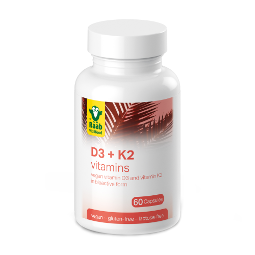 Vitamine D3 + K2 végétalien.