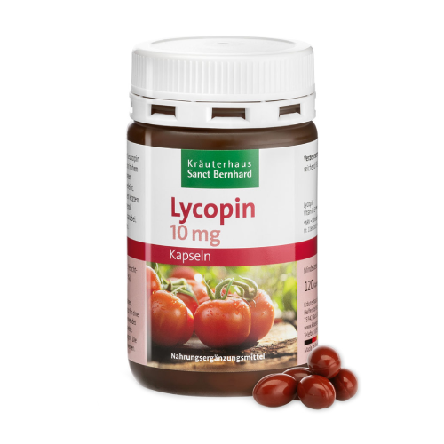 Lycopène en capsules.