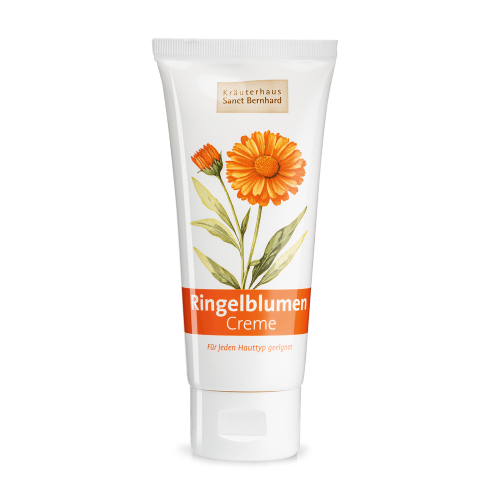 Crème de souci à l'huile de carotte.