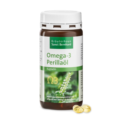 Oméga 3 Huile de périlla, 150 gélules 