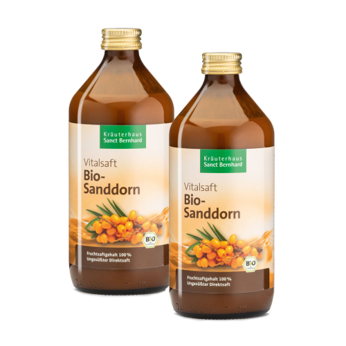 BIO Jus d'argousier, 2 x 500 ml