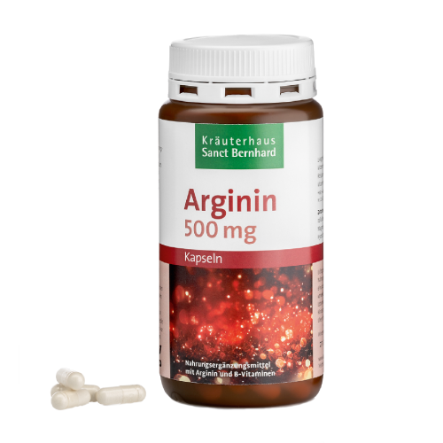 L-Arginine 500 mg, 150 gélules 