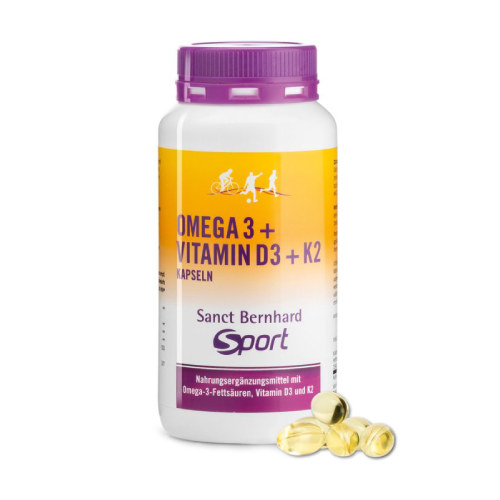 Sport Oméga-3 + Vitamine D3 + K2