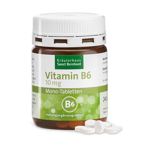 Comprimés de vitamine B6.