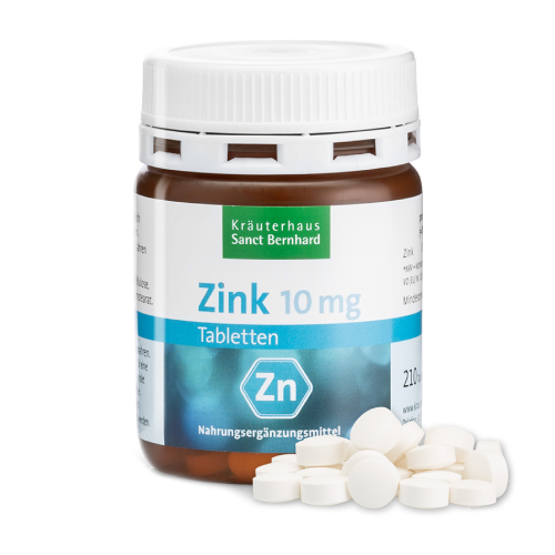 Zinc 10 mg.